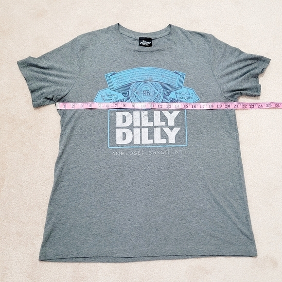 Vintage Dilly Dilly LAS VEGAS Anheuser-Busch Bud-Light T-Shirt UNISEX Size L - Picture 6 of 9
